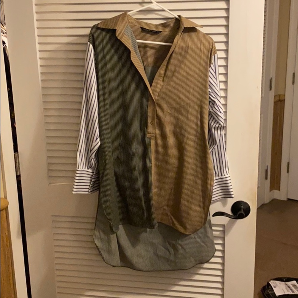 ZARA Oversized Button Shirt